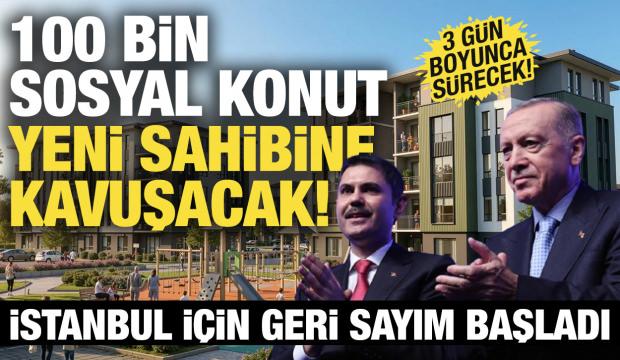 TOKİ İstanbul kura &ccedil;ekimi i&ccedil;in sayılı saatler! 3 g&uuml;n s&uuml;recek