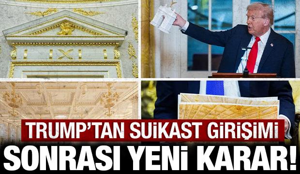 Trump'tan suikast girişimi sonrası yeni karar: "D&uuml;nk&uuml; saldırı kanıttır" diyerek duyurdu