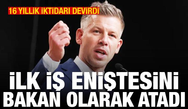 16 yıllık iktidarı devirdi! İlk iş eniştesini bakan olarak atadı