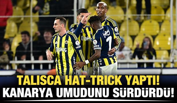 Anderson Talisca hat-trick yaptı! Fenerbah&ccedil;e Başakşehir'i devirdi