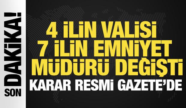 Atama kararları Resmi Gazete'de: Emniyet Genel M&uuml;d&uuml;r&uuml; değişti