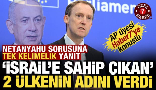 Avrupa Parlamentosu'ndan 'Netanyahu' sorusuna tek kelimelik yanıt