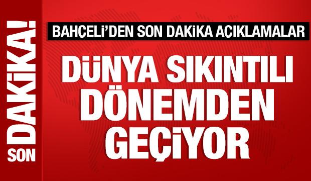 Bah&ccedil;eli'den &ouml;nemli a&ccedil;ıklamalar
