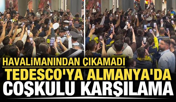 Domenico Tedesco'ya Almanya'da coşkulu karşılama