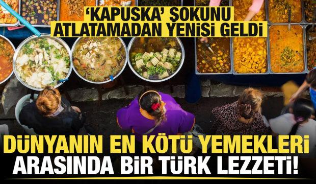 D&uuml;nyanın en k&ouml;t&uuml; 100 sokak lezzeti belli oldu... 33. sırada ise T&uuml;rkiye'den bir yemek var