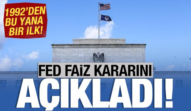 FED Faiz kararını a&ccedil;ıkladı!