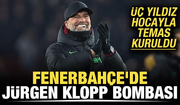 Fenerbah&ccedil;e'de J&uuml;rgen Klopp bombası