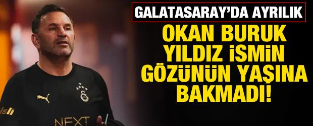 Galatasaray'da Okan Buruk yıldız ismin biletini kesti! G&ouml;z&uuml;n&uuml;n yaşına bile bakmadı