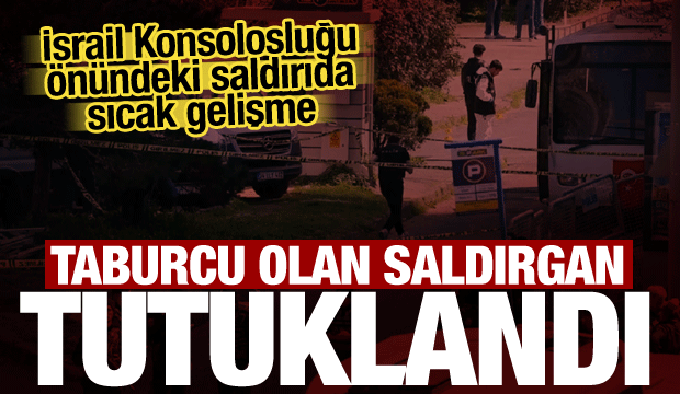 İsrail başkonsolosluğu &ouml;n&uuml;nde polislere saldıran Ahmet İmrak tutuklandı