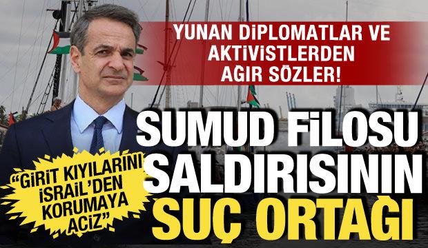 İsrail ile hain iş birliği! Yunanistan Sumud Filosuna baskında su&ccedil; ortağı sayıldı