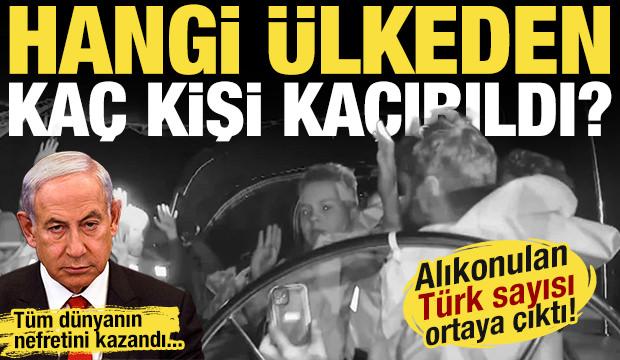 İşte &uuml;lkelere g&ouml;re İsrail'in Sumud Filosu'ndan ka&ccedil;ırdığı kişi sayısı! 