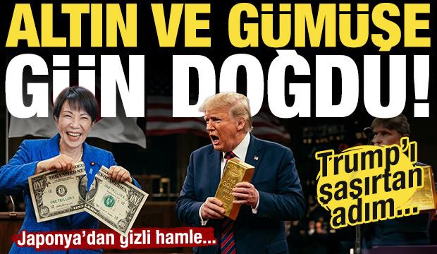 Japonya'dan gizli hamle! ABD dolarını yıktı, altın ve g&uuml;m&uuml;şe g&uuml;n doğdu!