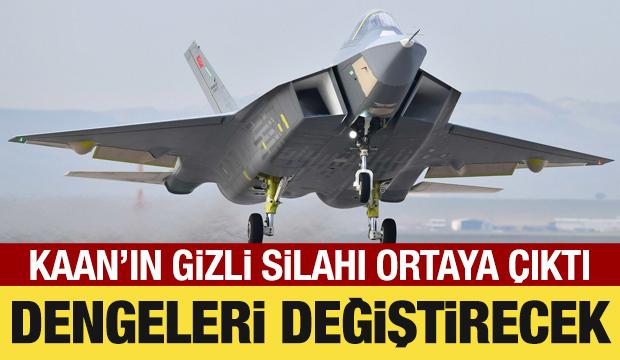 KAAN&rsquo;ın &ldquo;gizli silahı&rdquo; ortaya &ccedil;ıktı! Dengeleri değiştirecek