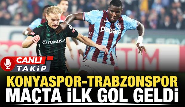 Konyaspor-Trabzonspor! CANLI
