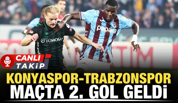 Konyaspor-Trabzonspor! CANLI