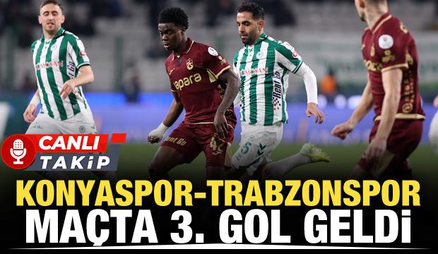 Konyaspor-Trabzonspor! CANLI
