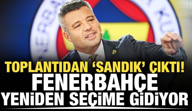 Kritik toplantı sona erdi! Fenerbah&ccedil;e yeniden se&ccedil;ime gidiyor iddiası