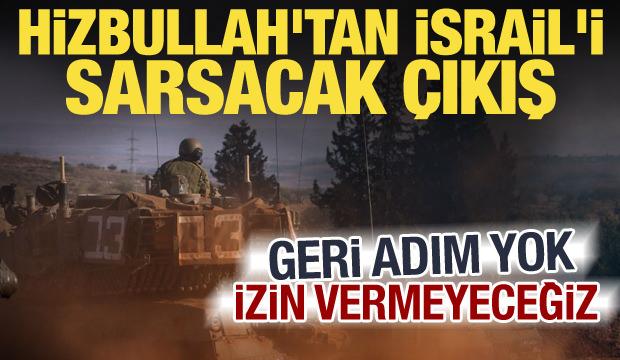 L&uuml;bnan-İsrail hattında gerilim! Hizbullah&rsquo;tan m&uuml;zakere resti: İzin vermeyiz