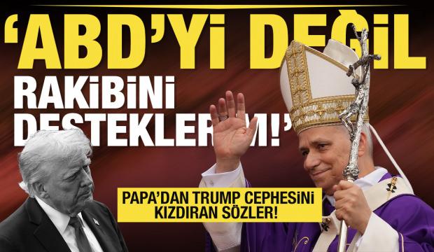 Papa'dan Trump cephesini kızdıran s&ouml;zler: Peru'yu desteklerim