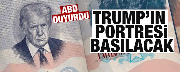 Pasaportlara Trump'ın portresi basılacak