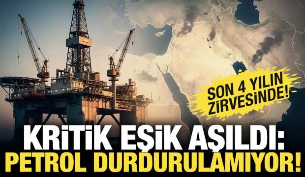 Petrol fiyatları son 4 yılın zirvesinde! Kritik eşik aşıldı