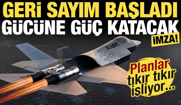 Planlar tıkır tıkır işliyor! Geri sayım başladı: KAAN'ın g&uuml;c&uuml;ne g&uuml;&ccedil; katacak!