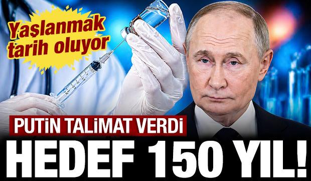 Putin talimat verdi: Yaşlanmak tarih oluyor, hedef 150 yıl!