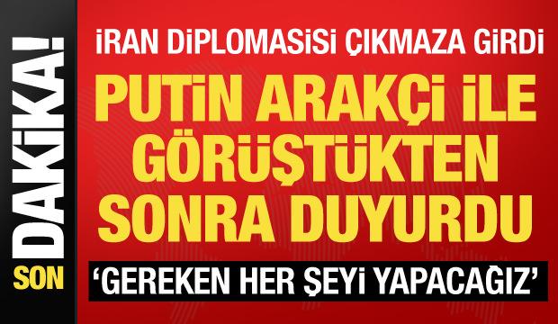 Putin'den son dakika İran a&ccedil;ıklaması: Gereken her şeyi yapacağız