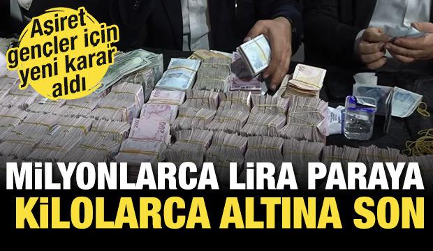 Şırnak'ta Goyan aşiretinden d&uuml;ğ&uuml;n masraflarına 21 maddelik neşter: 4'te 1 oranında d&uuml;şt&uuml;