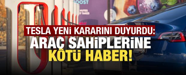 Tesla duyurdu! T&uuml;rkiye'de sarj fiyatlarına zam geldi