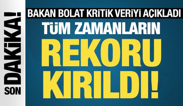Ticaret Bakanı Bolat: Nisanda ihracat 25,4 milyar dolara y&uuml;kseldi
