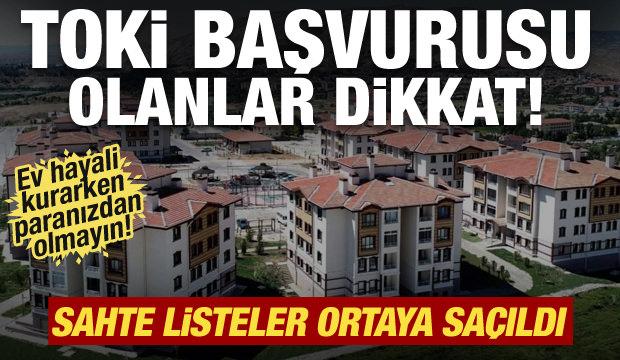 TOKİ kurası &uuml;zerinden yeni tuzak! Vatandaşlara kritik uyarı