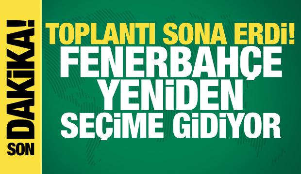 Kritik toplantı sona erdi! Fenerbah&ccedil;e yeniden se&ccedil;ime gidiyor iddiası