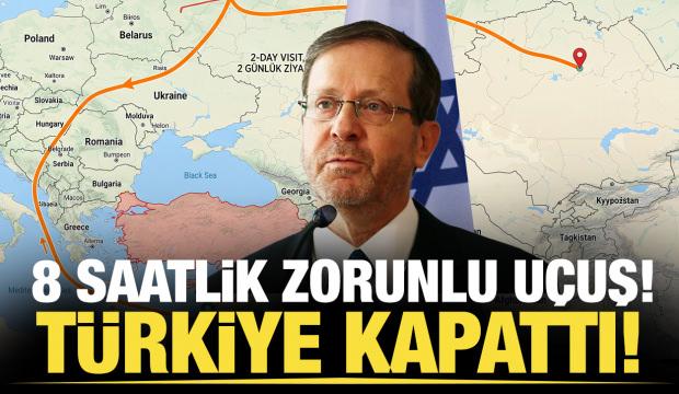 T&uuml;rk hava sahasına giremedi! Kazakistan'a 8 saatte u&ccedil;tu