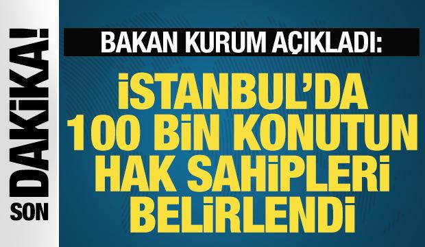 Y&uuml;zyılın Projesinde dev adım! Bakan Kurum İstanbul i&ccedil;in m&uuml;jdeyi verdi 