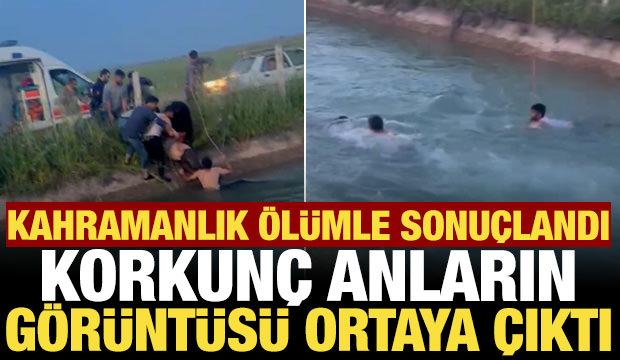 2 kadını kurtarmak i&ccedil;in canını hi&ccedil;e saydı