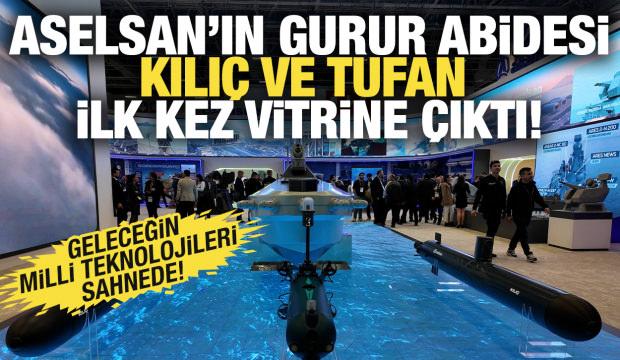 ASELSAN geleceğin milli teknolojileri olan KILI&Ccedil; ve TUFAN'ı tanıttı