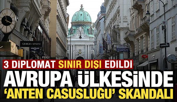 Avrupa &uuml;lkesinde 'anten casusluğu' skandalı: 3 diplomat sınır dışı edildi