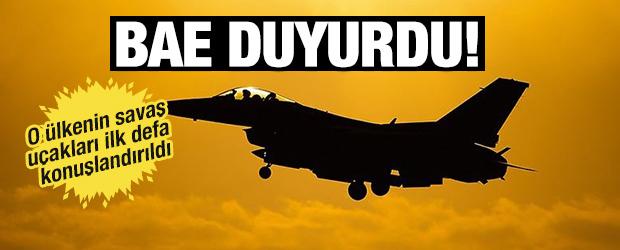 BAE duyurdu! Mısır savaş u&ccedil;akları ilk defa konuşlandırıldı