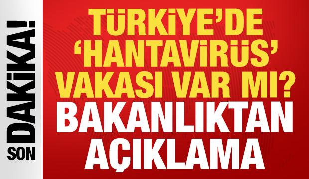 Bakanlıktan 'hantavir&uuml;s' a&ccedil;ıklaması: 'Tespit edilmedi'