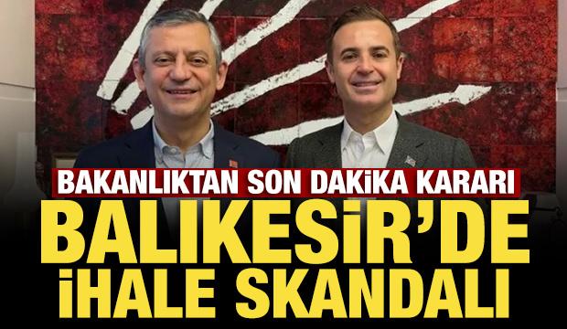 Balıkesir'de ihale skandalı: Belediye Başkanı Ahmet Akın hakkında soruşturma izni