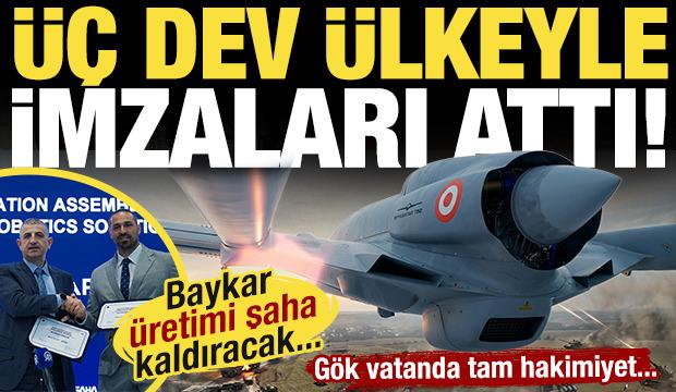 Baykar, BAE ve Fransız deviyle imzaladı! Tasarım g&uuml;c&uuml;n&uuml; katlayacak...