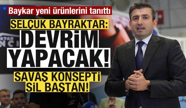 Baykar yeni &uuml;r&uuml;nlerini tanıttı Savaş konsepti sil baştan! Sel&ccedil;uk Bayraktar: Devrim yapacak