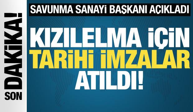 BAYKAR'dan tarihi anlaşma! KIZILELMA i&ccedil;in imzalar atıldı