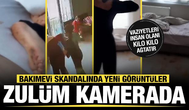 Beylikd&uuml;z&uuml;'nde yaşlı bakımevi skandalında yeni g&ouml;r&uuml;nt&uuml;ler ortaya &ccedil;ıktı 