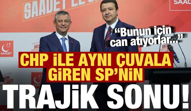 CHP ile aynı &ccedil;uvala giren SP&rsquo;nin trajik sonu&hellip;