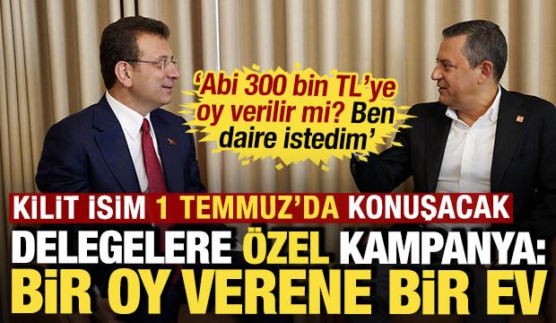 Delegelere '&ouml;zel' kampanya: Bir oy verene bir ev vermişler
