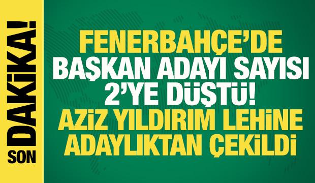 Fenerbah&ccedil;e'de başkan adayı sayısı 2'ye d&uuml;şt&uuml;! Barış G&ouml;kt&uuml;rk adaylıktan &ccedil;ekildi