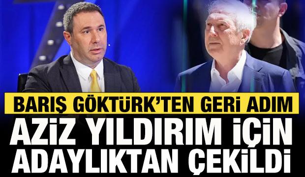 Fenerbah&ccedil;e'de başkan adayı sayısı 2'ye d&uuml;şt&uuml;! Barış G&ouml;kt&uuml;rk adaylıktan &ccedil;ekildi