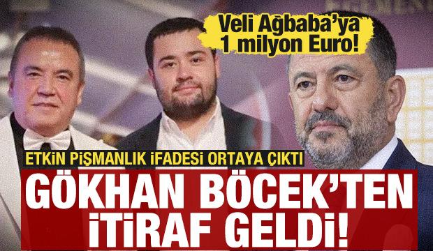 G&ouml;khan B&ouml;cek etkin pişmanlık ifadesinde anlattı: Veli Ağbaba&rsquo;ya 1 milyon Euro verdim!